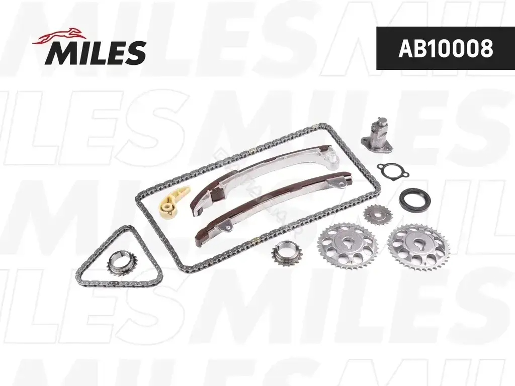 Комплект цепи ГРМ MILES AB10008