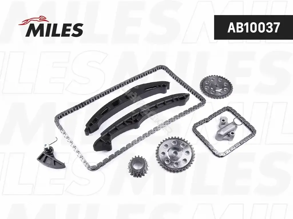 Комплект цепи ГРМ MILES AB10037