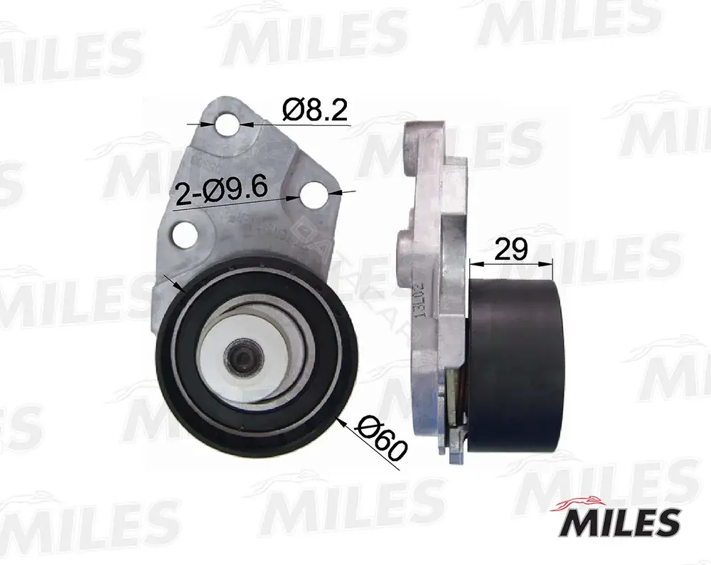 Натяжной ролик ГРМ MILES AG02000