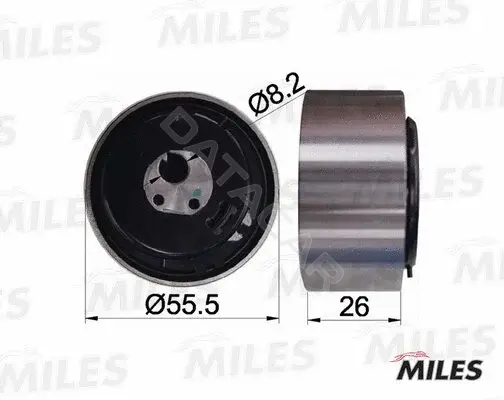 Натяжной ролик ГРМ MILES AG02028