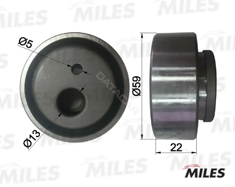 Натяжной ролик ГРМ MILES AG02039