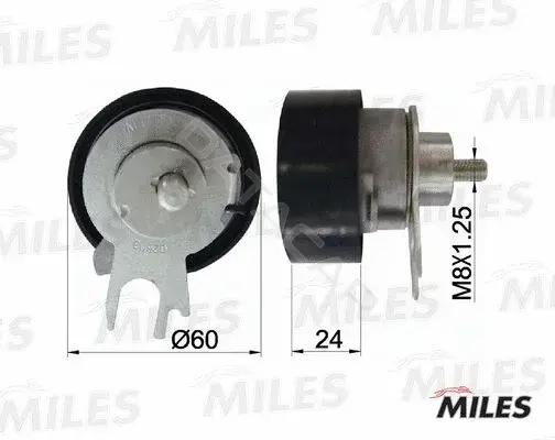 Натяжной ролик ГРМ MILES AG02061