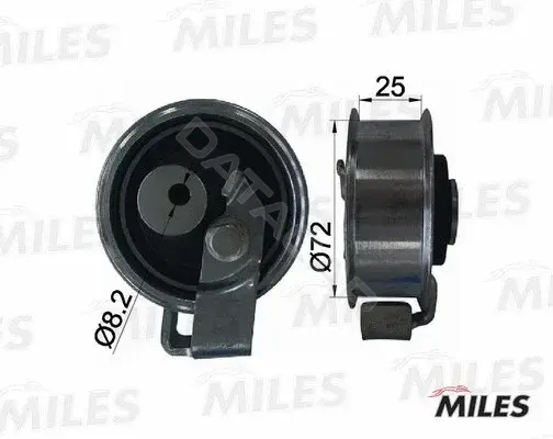 Натяжной ролик ГРМ MILES AG02069