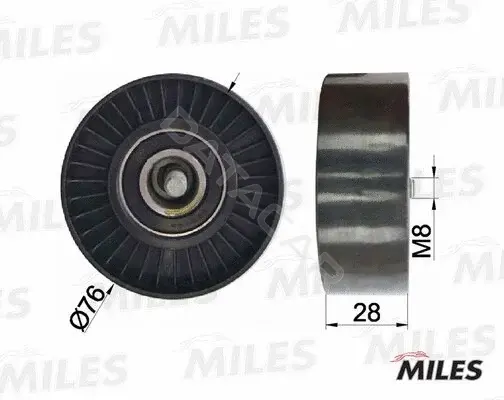 Натяжной ролик ГРМ MILES AG03081