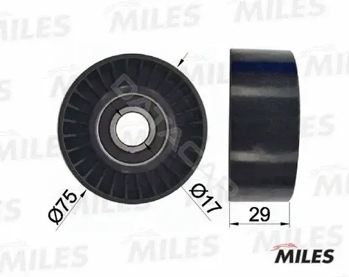 Натяжной ролик ГРМ MILES AG03105