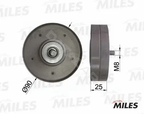 Натяжной ролик ГРМ MILES AG03118
