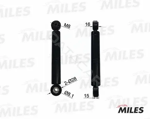 Амортизатор натяжителя ремня MILES AG00059