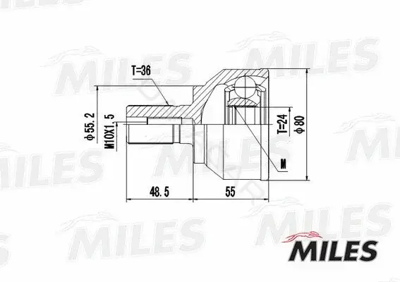 Шрус MILES GA20209