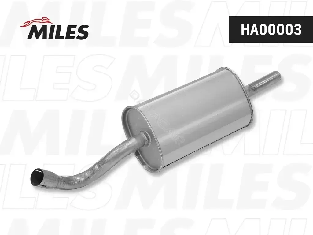 Глушитель выхлопных газов MILES HA00003
