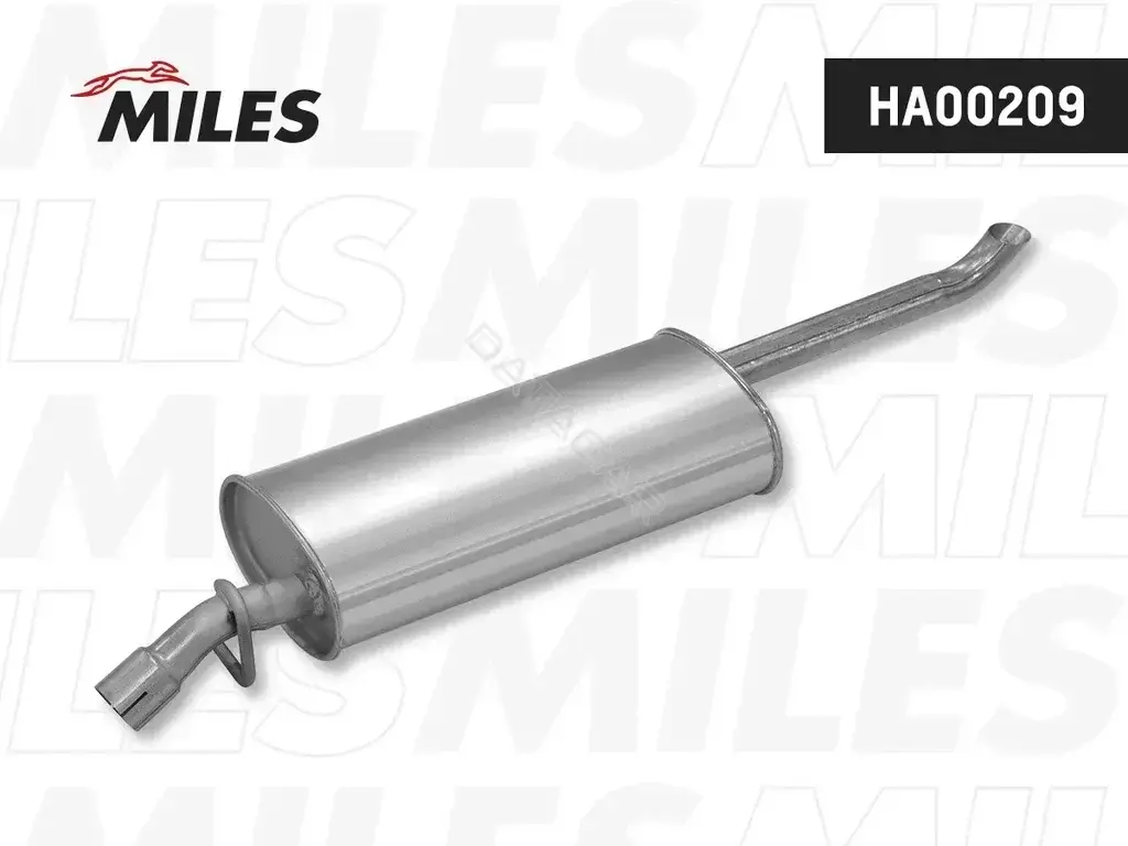 Глушитель выхлопных газов MILES HA00209
