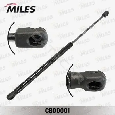 Амортизатор крышки багажника, капота, заднего стекла MILES CB00001