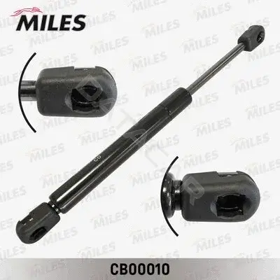 Амортизатор крышки багажника, капота, заднего стекла MILES CB00010
