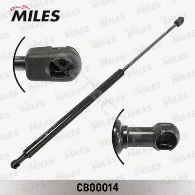 Амортизатор крышки багажника, капота, заднего стекла MILES CB00014