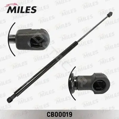 Амортизатор крышки багажника, капота, заднего стекла MILES CB00019
