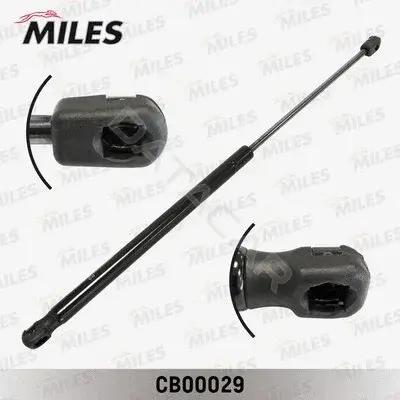 Амортизатор крышки багажника, капота, заднего стекла MILES CB00029