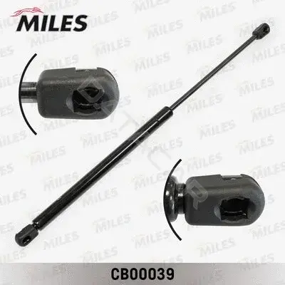 Амортизатор крышки багажника, капота, заднего стекла MILES CB00039