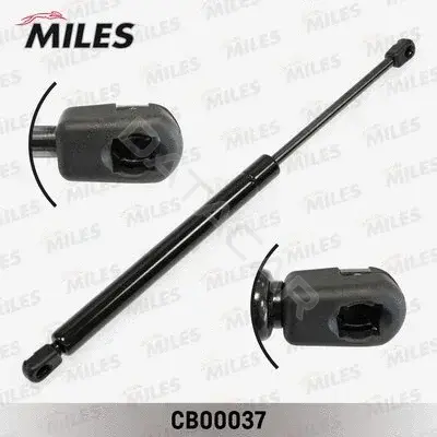 Амортизатор крышки багажника, капота, заднего стекла MILES CB00037