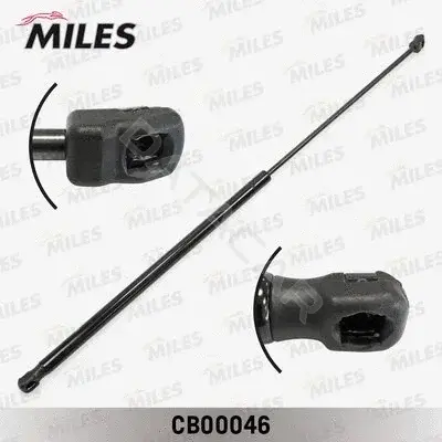Амортизатор крышки багажника, капота, заднего стекла MILES CB00046