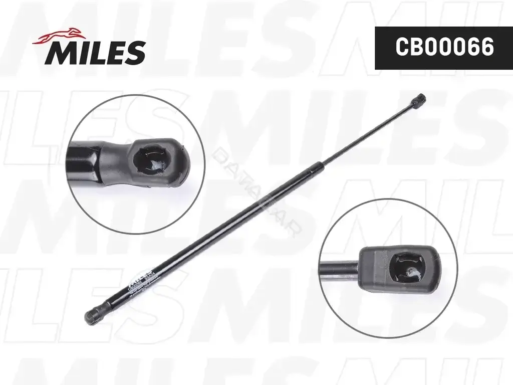 Амортизатор крышки багажника, капота, заднего стекла MILES CB00066