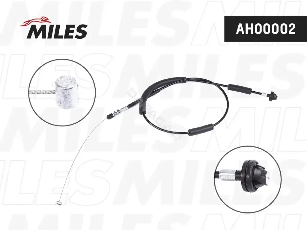 Трос газа MILES AH00002