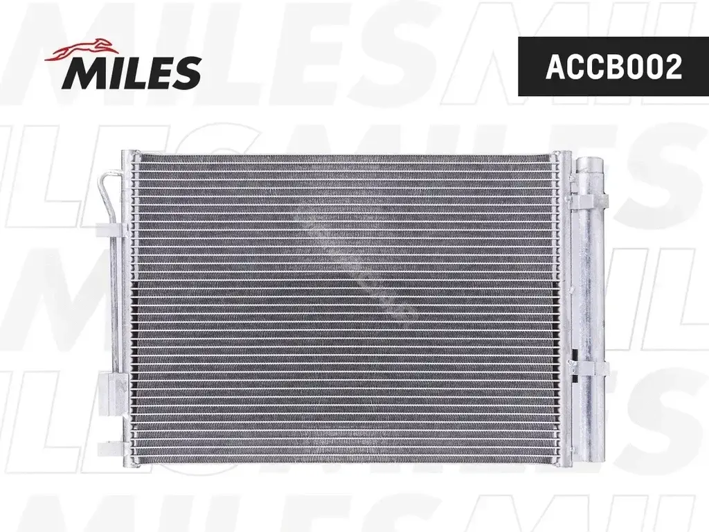 Радиатор кондиционера MILES ACCB002