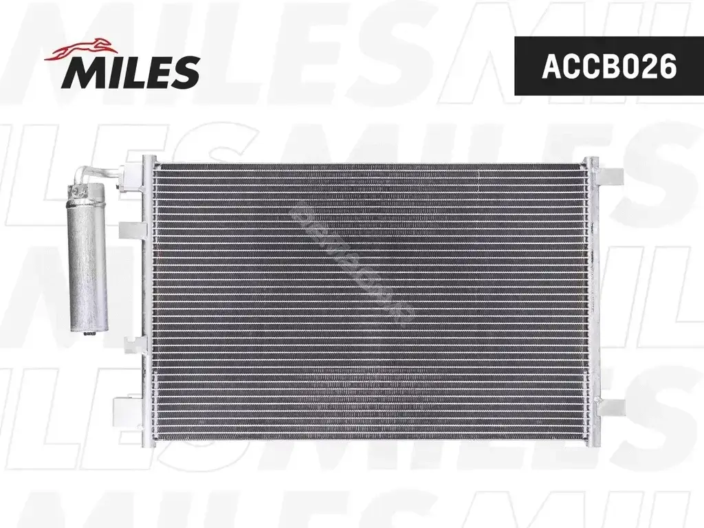Радиатор кондиционера MILES ACCB026