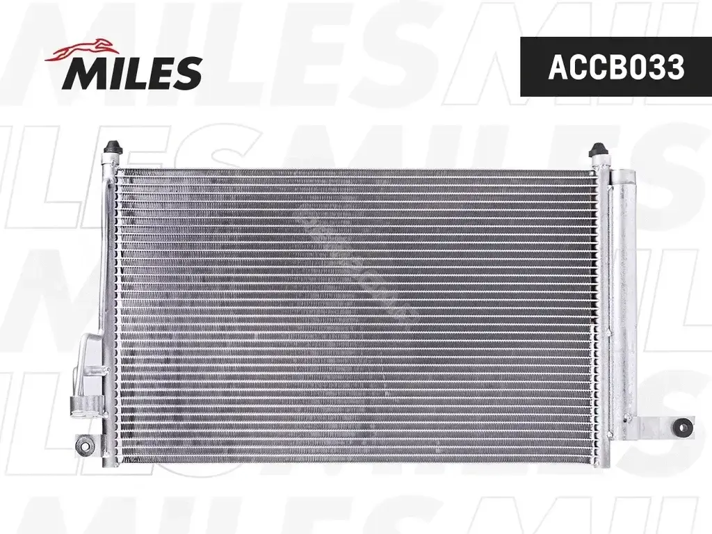 Радиатор кондиционера MILES ACCB033