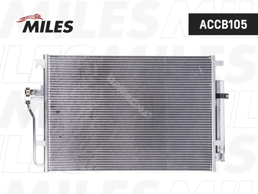 Радиатор кондиционера MILES ACCB105