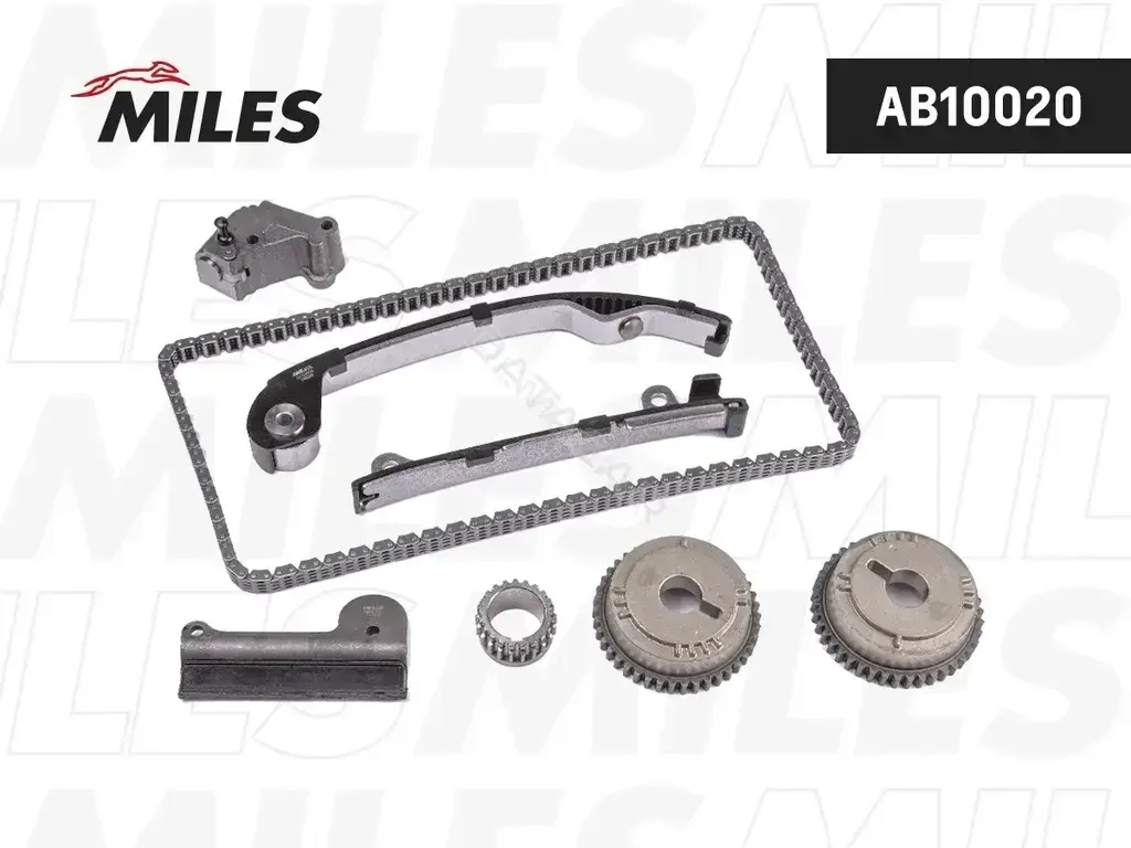Комплект цепи ГРМ MILES AB10020