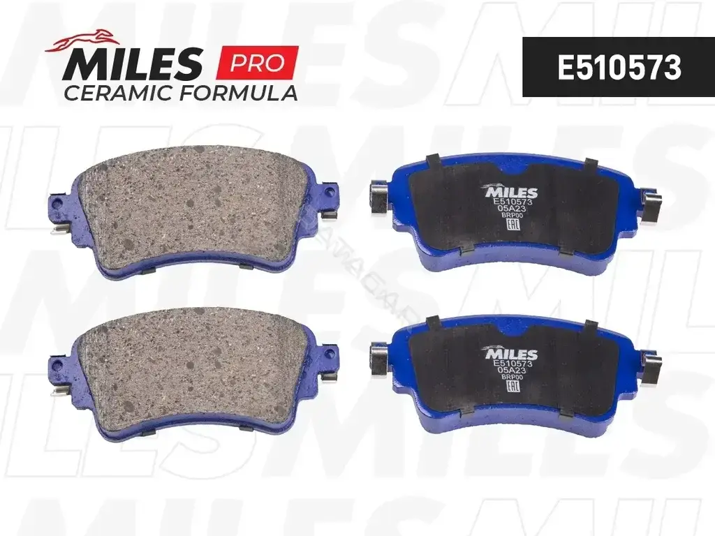 Тормозные колодки MILES E510573