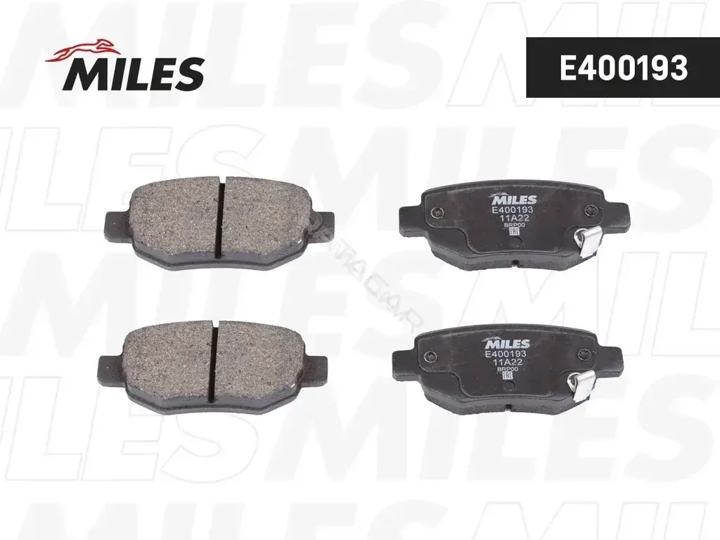 Тормозные колодки MILES E400193
