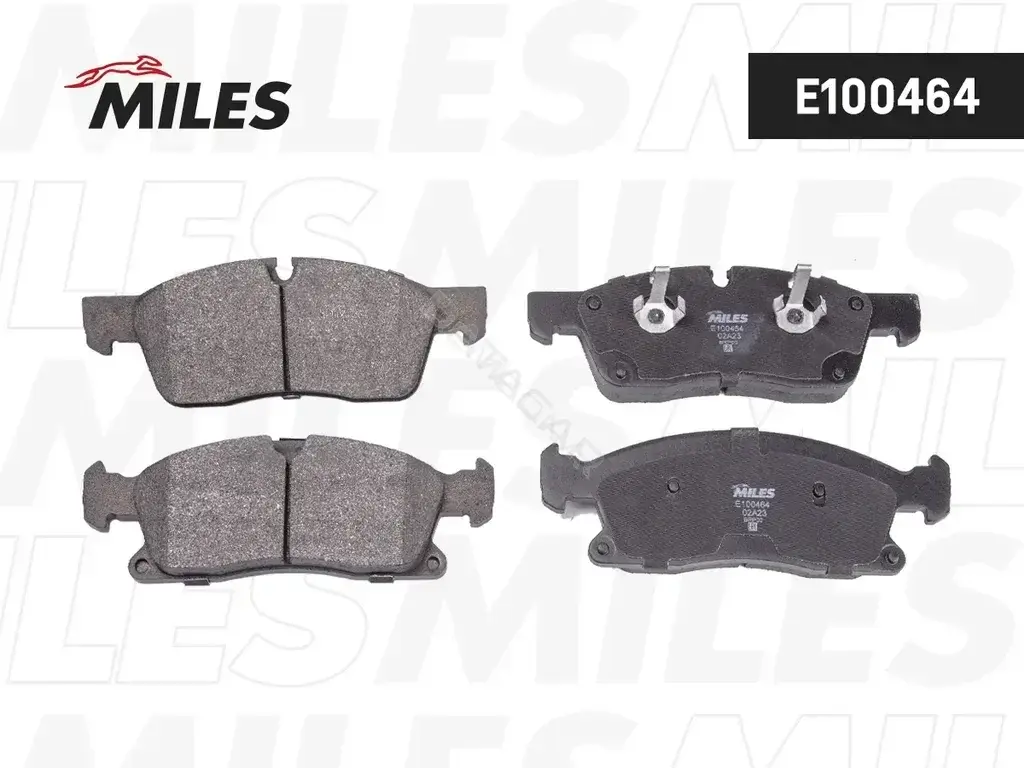 Тормозные колодки MILES E100464