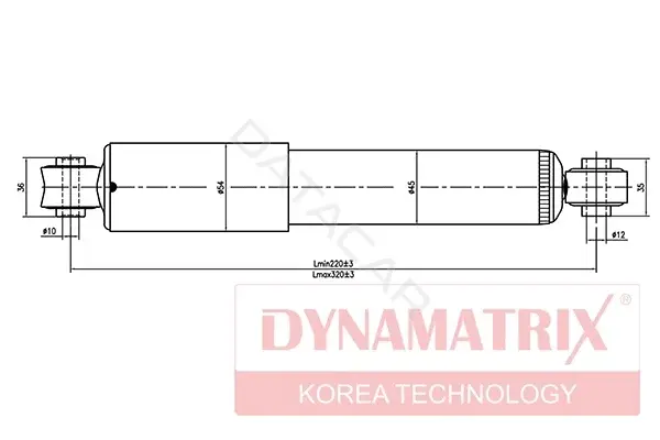 Амортизаторы DYNAMATRIX DSA444100