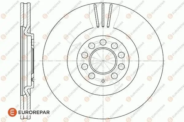 Тормозные диски EUROREPAR 1618887180