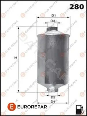 Топливный фильтр EUROREPAR E145059