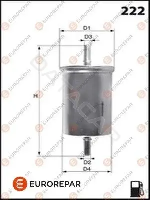 Топливный фильтр EUROREPAR E145086