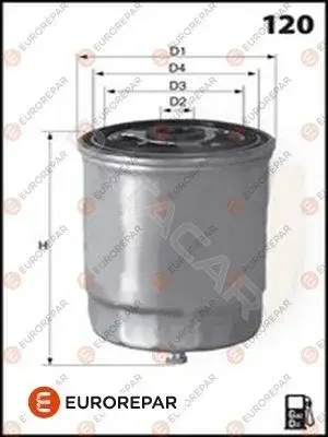 Топливный фильтр EUROREPAR E148097