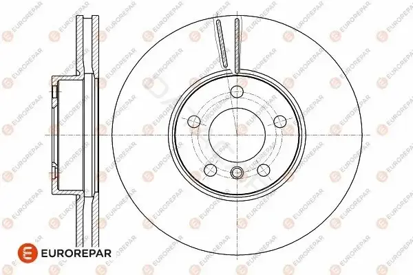 Тормозные диски EUROREPAR 1642759380