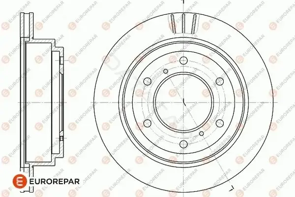 Тормозные диски EUROREPAR 1667872380