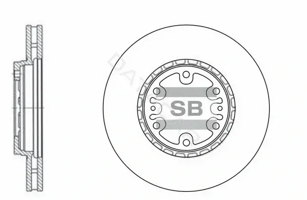 Тормозные диски Hi-Q SD1061