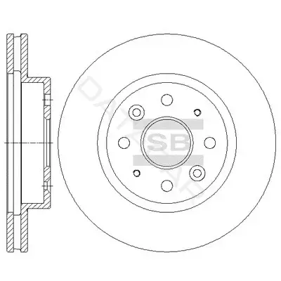 Тормозные диски Hi-Q SD2044