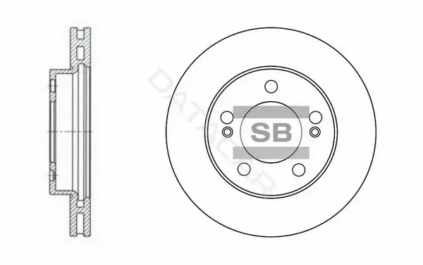 Тормозные диски Hi-Q SD3024