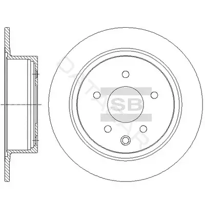 Тормозные диски Hi-Q SD3052