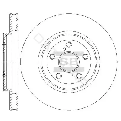 Тормозные диски Hi-Q SD4033