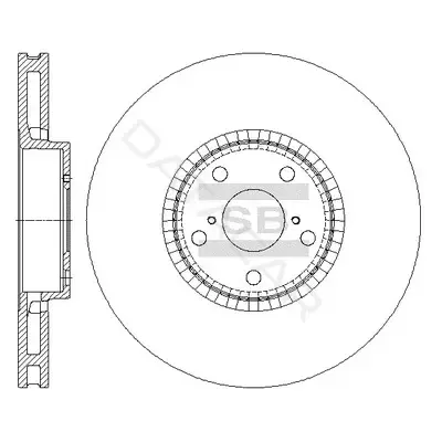 Тормозные диски Hi-Q SD4068