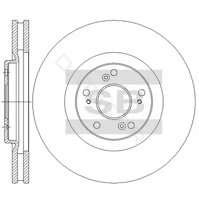 Тормозные диски Hi-Q SD4136