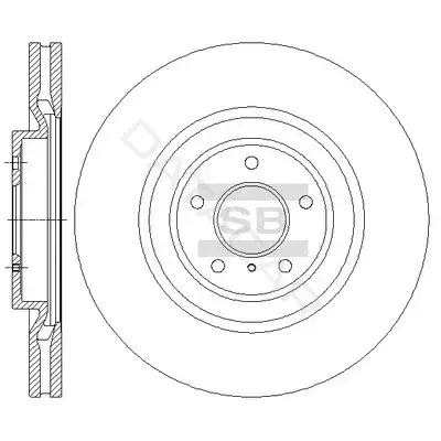 Тормозные диски Hi-Q SD4228