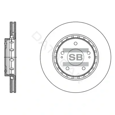 Тормозные диски Hi-Q SD4329