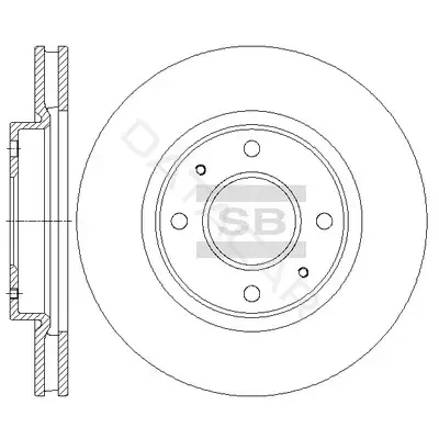 Тормозные диски Hi-Q SD4337