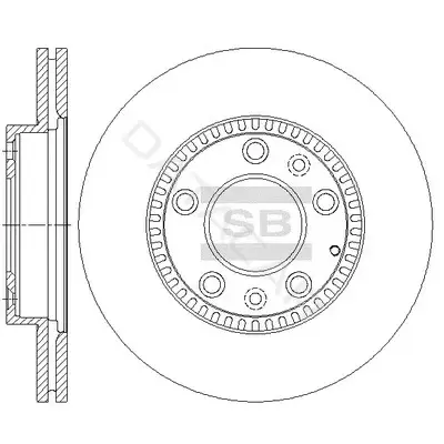 Тормозные диски Hi-Q SD4434